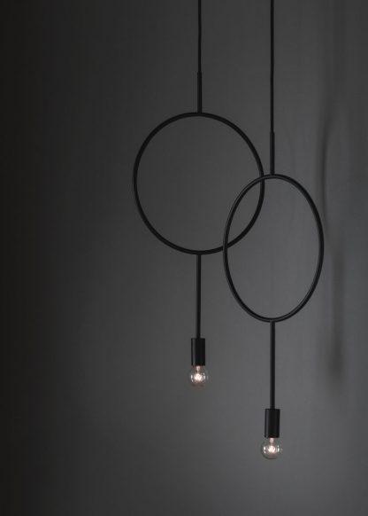 Norther Lighting Circle Pendel Mörkgrå