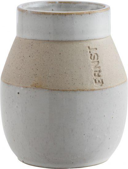 Stengods vas 10 cm