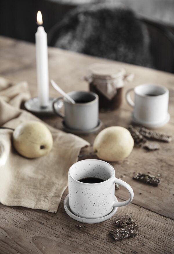 Kaffekopp i stengods