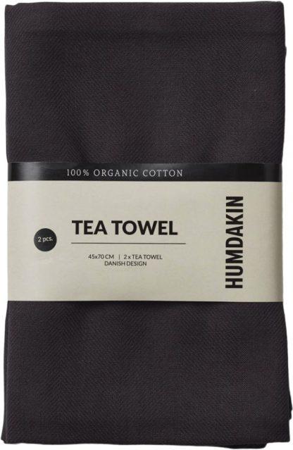 Tea towel Dark Mushroom