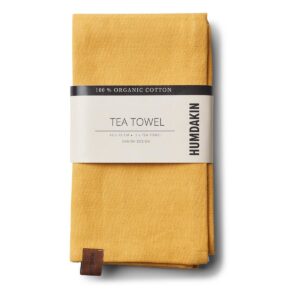 Tea towel Dark yellow fall