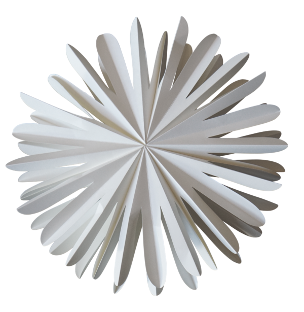 Pappersdekoration - Paper flake xl