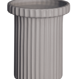 Stripe pot Small kruka - Sandy mole
