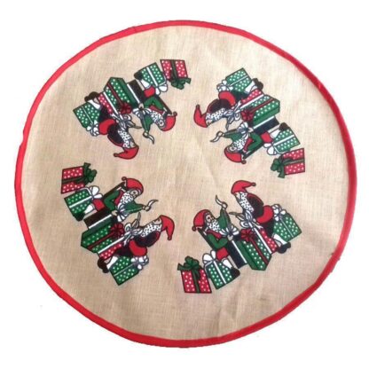 Julgransmatta Santa