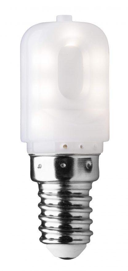 LED T22 Päron E14 2W Vit